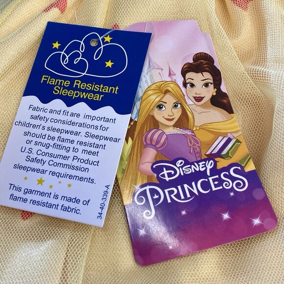 NEW: Snow White Disney Princess Toddler Girl's Dress Up Costume, Nightgown-2T - Picture 4 of 4